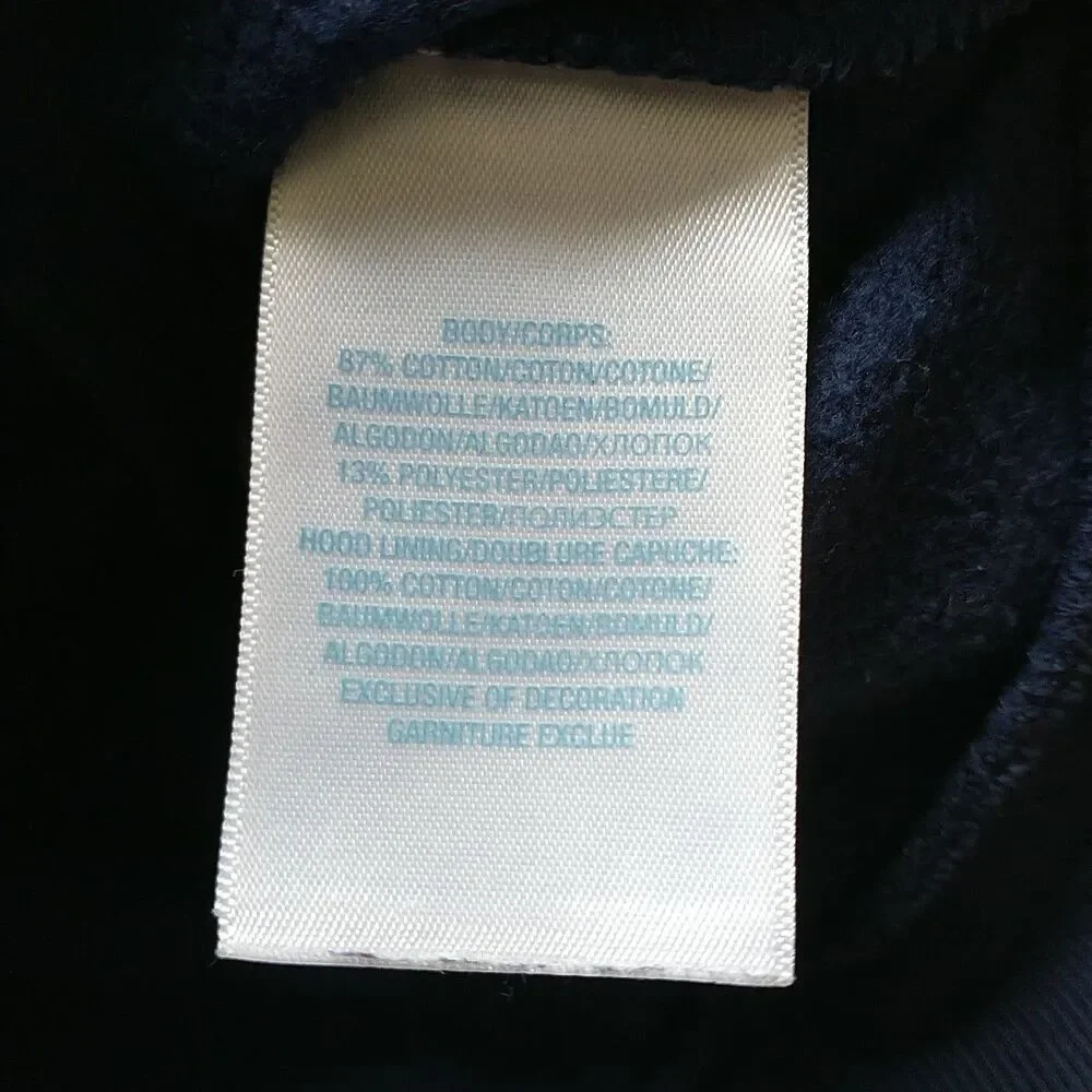 Ralph Lauren Sweatshirt Jacket Hoodie Pants Belt Boys 6M Blue Big Pony Zip Lot 3